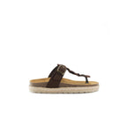 Tongs Luna - Dark Brown - Femme