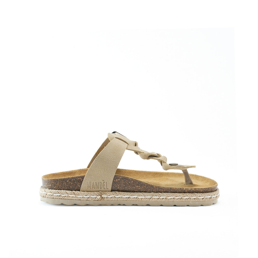 Tongs Luna - Beige - Femme