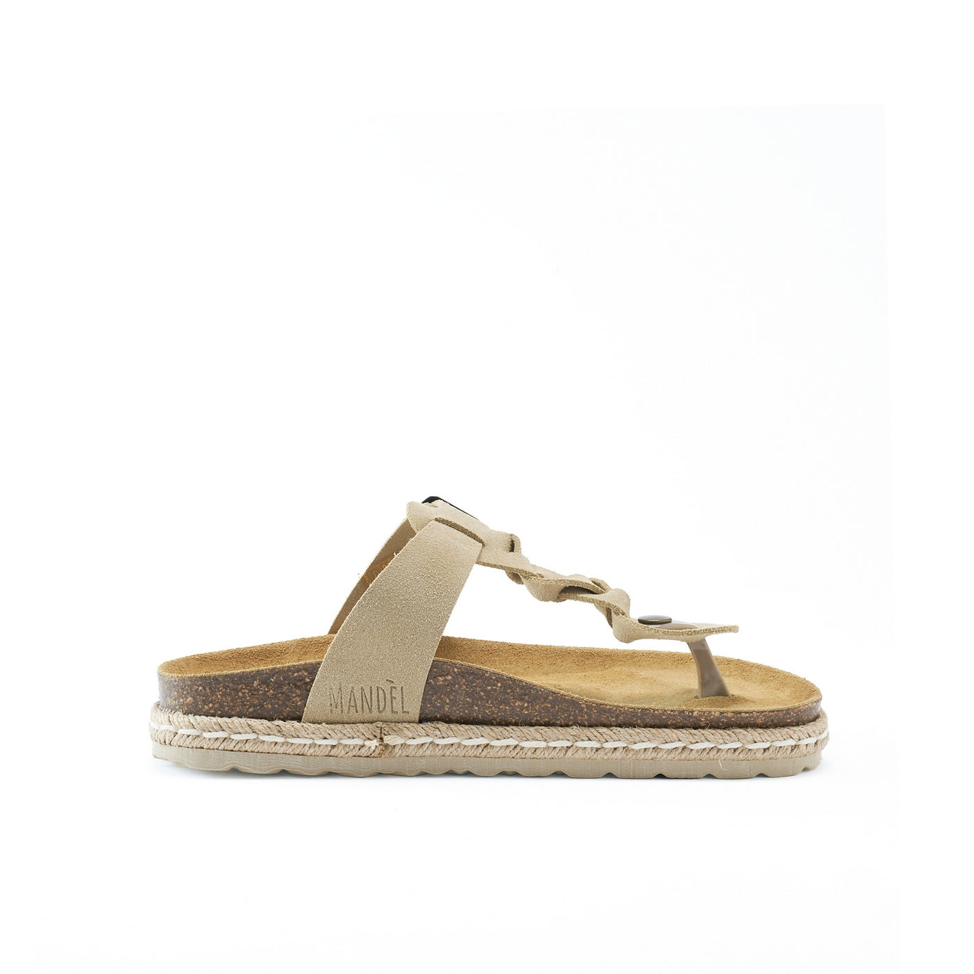 Tongs Luna - Beige - Femme