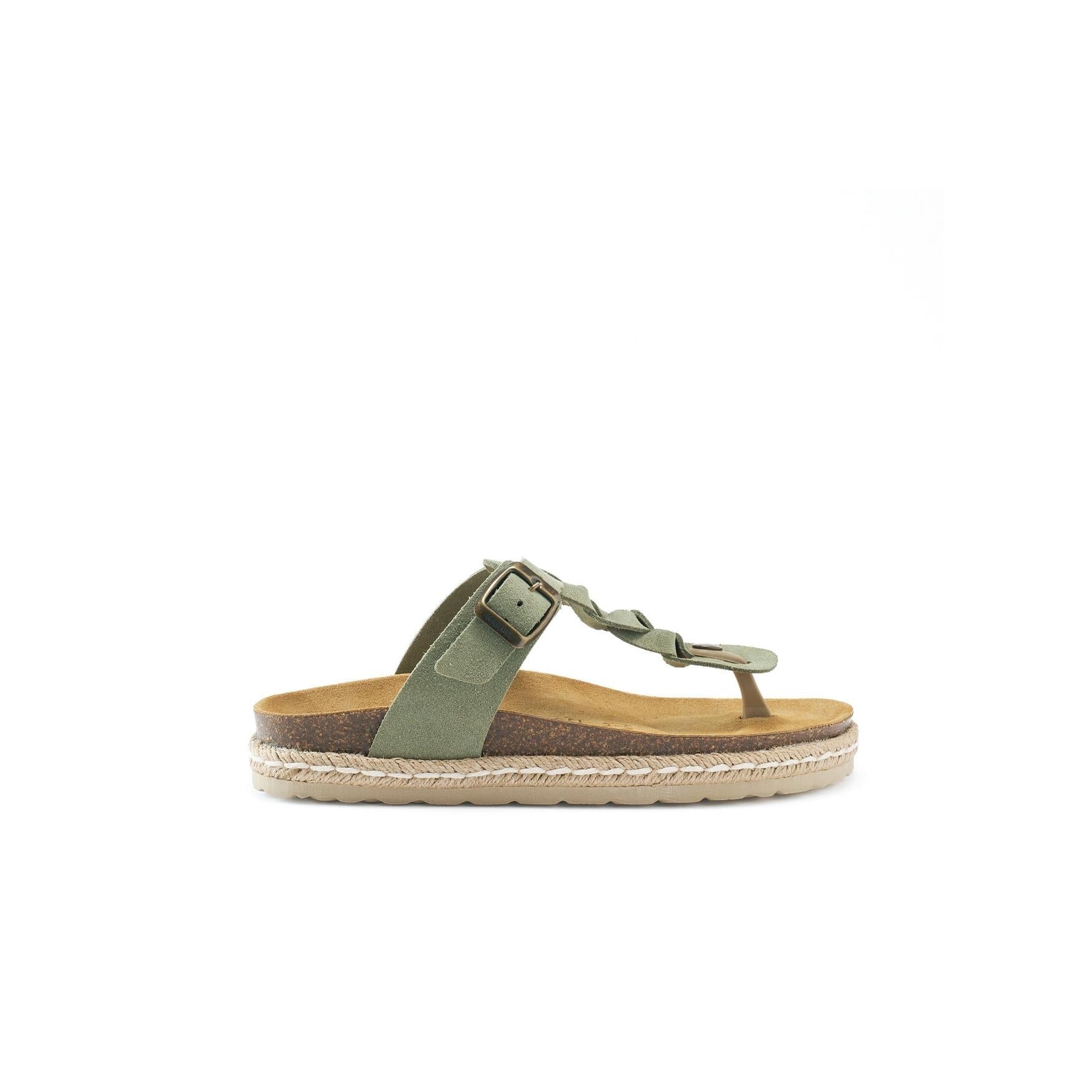Tongs Luna - Green - Femme