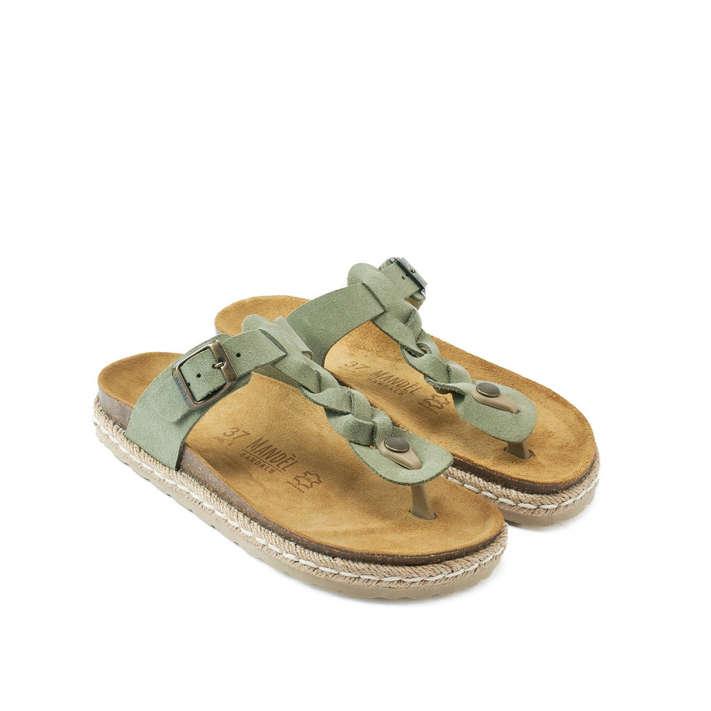 Tongs Luna - Green - Femme