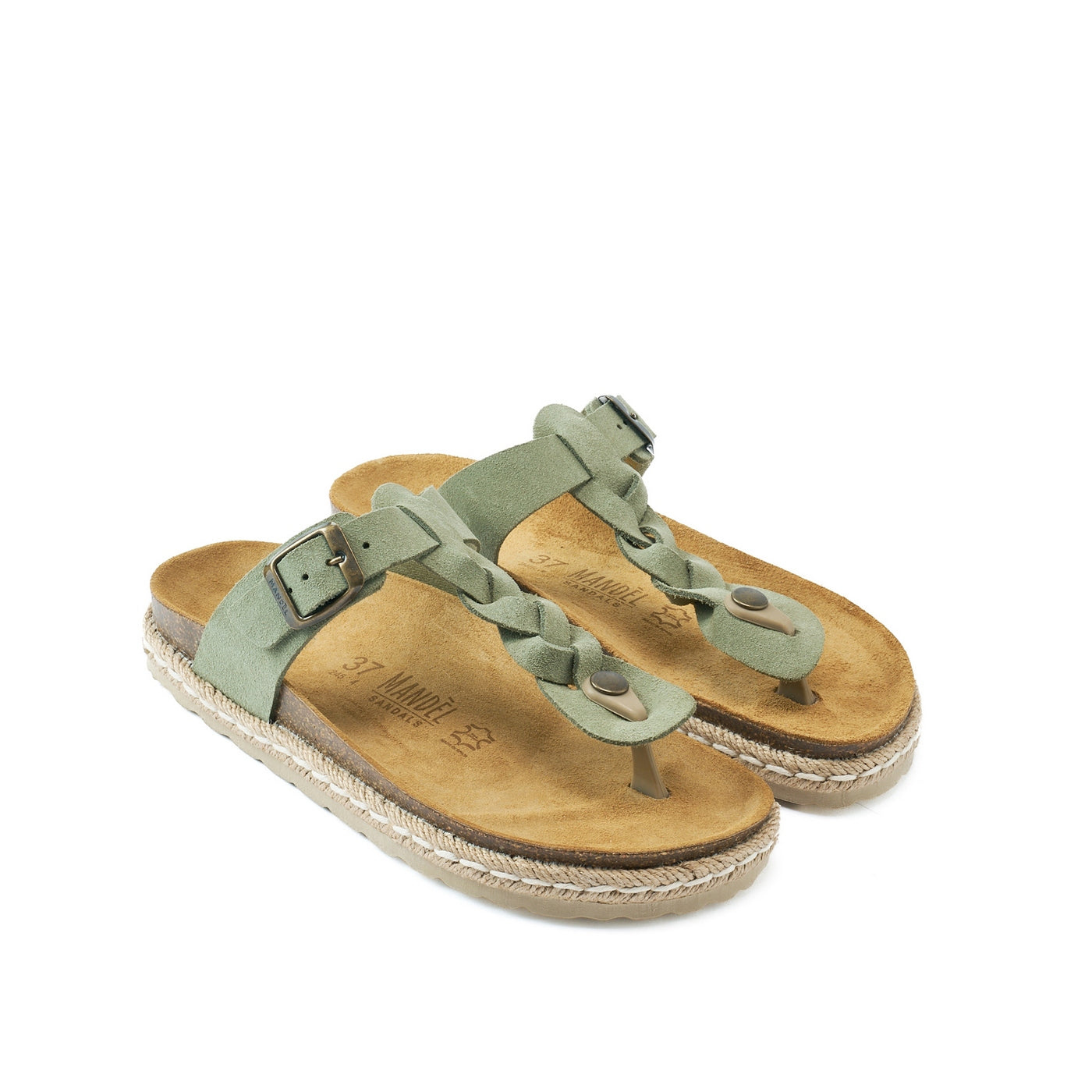 Tongs Luna - Green - Femme