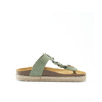 Tongs Luna - Green - Femme