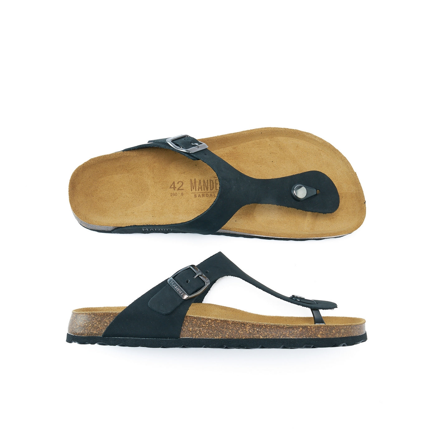 Tongs David - Black - Homme