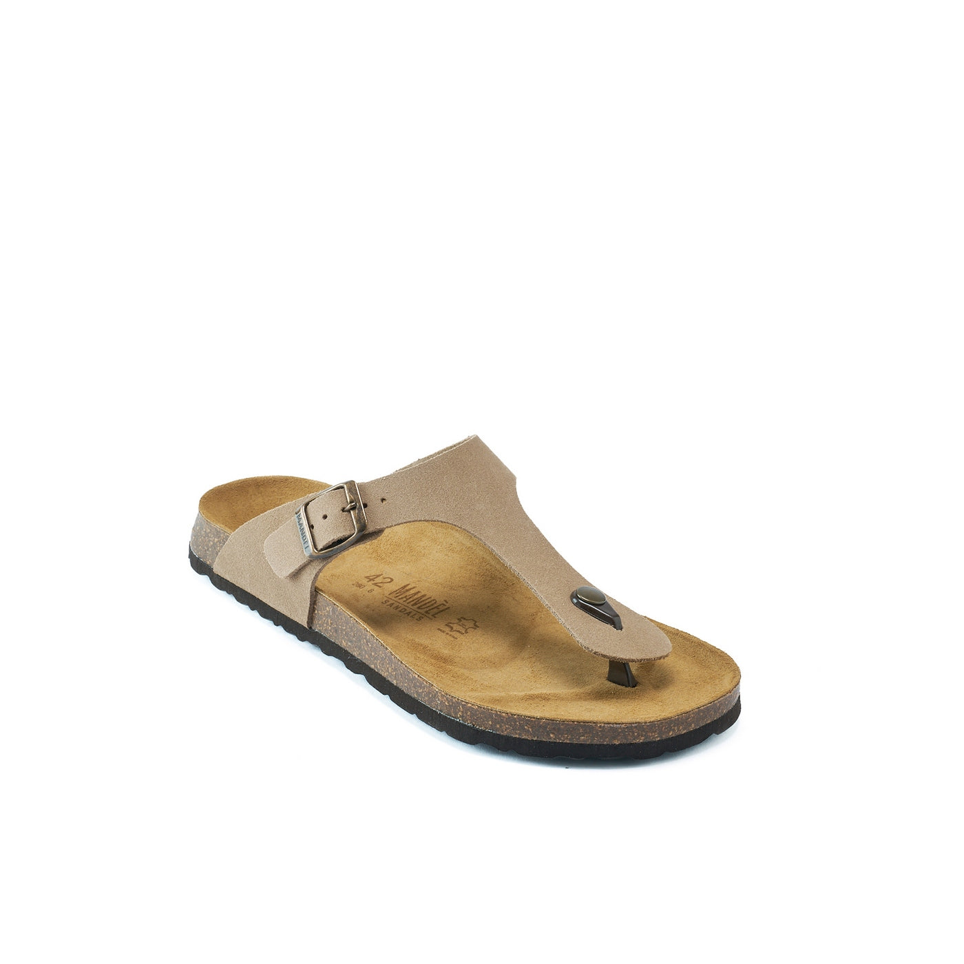 Tongs David - Taupe - Homme