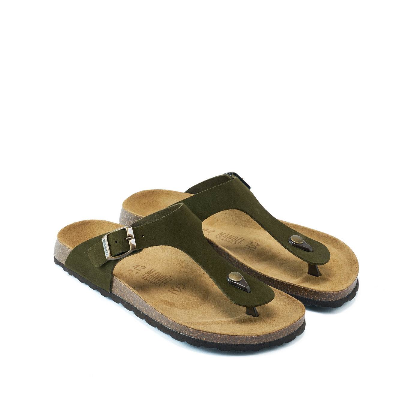 Tongs David - Green - Homme