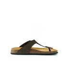 Tongs David - Dark Brown - Homme