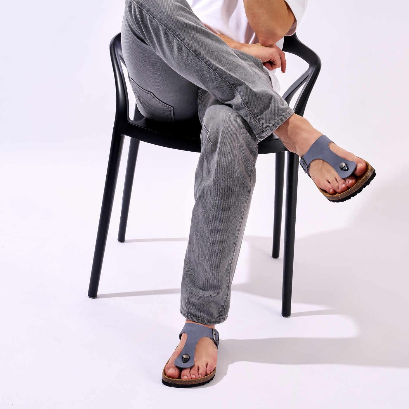 Tongs David - Blue - Homme
