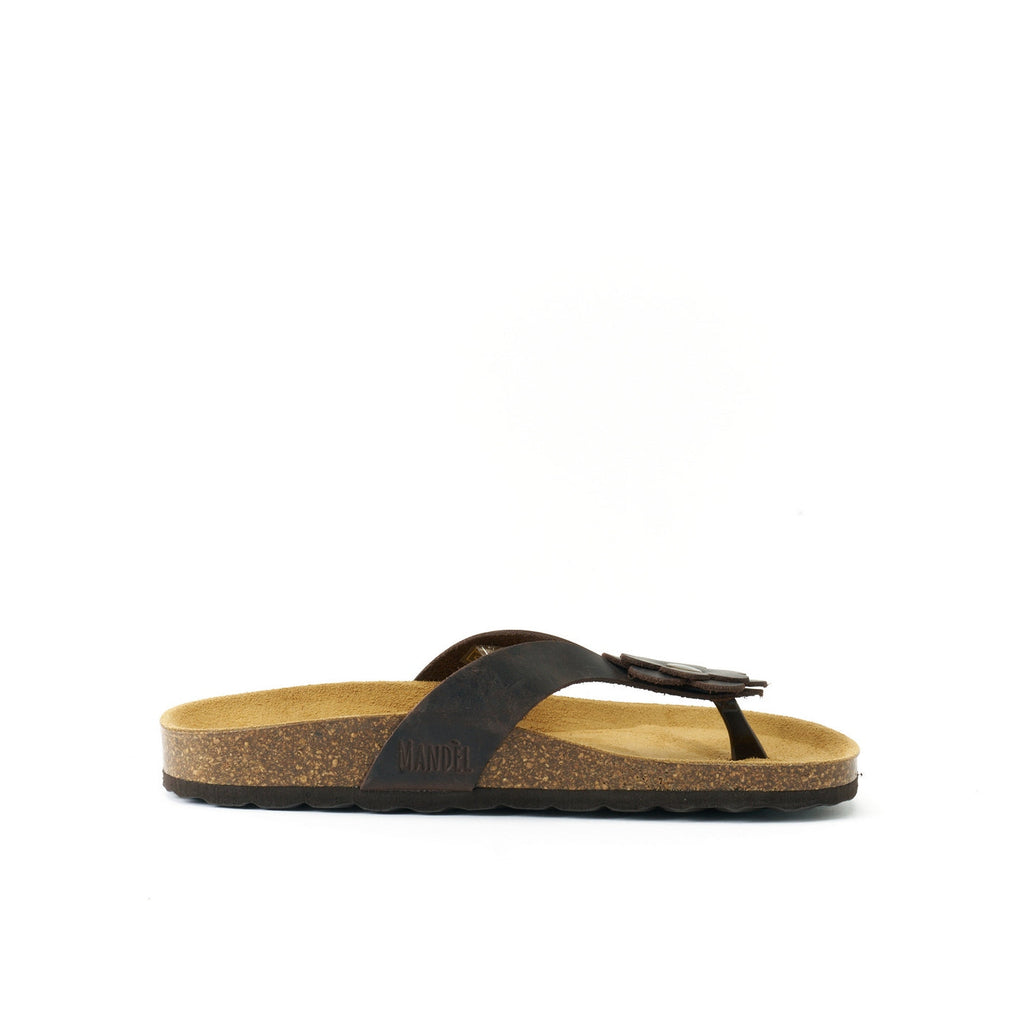 Tongs Lene - Dark Brown - Femme