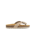 Tongs Lene - Taupe - Femme