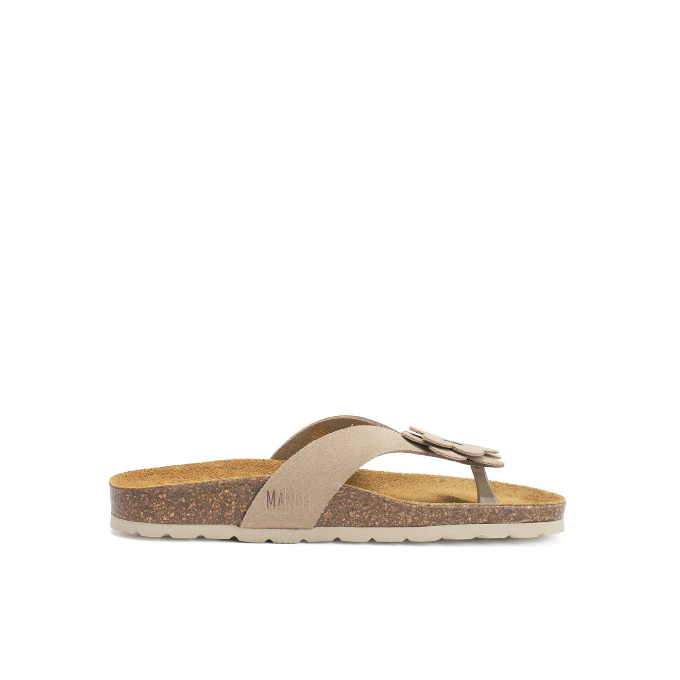Tongs Lene - Taupe - Femme