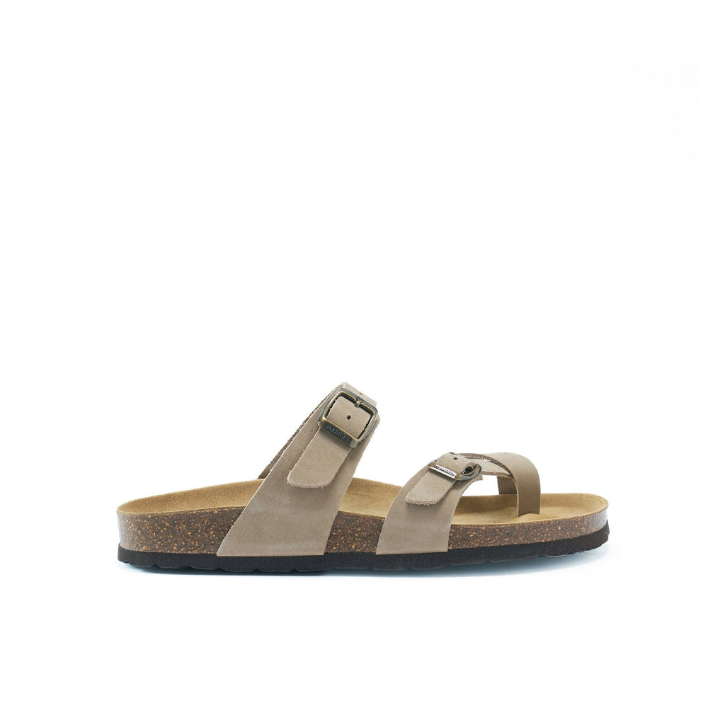 Daria Nubuck Taupe - Femme