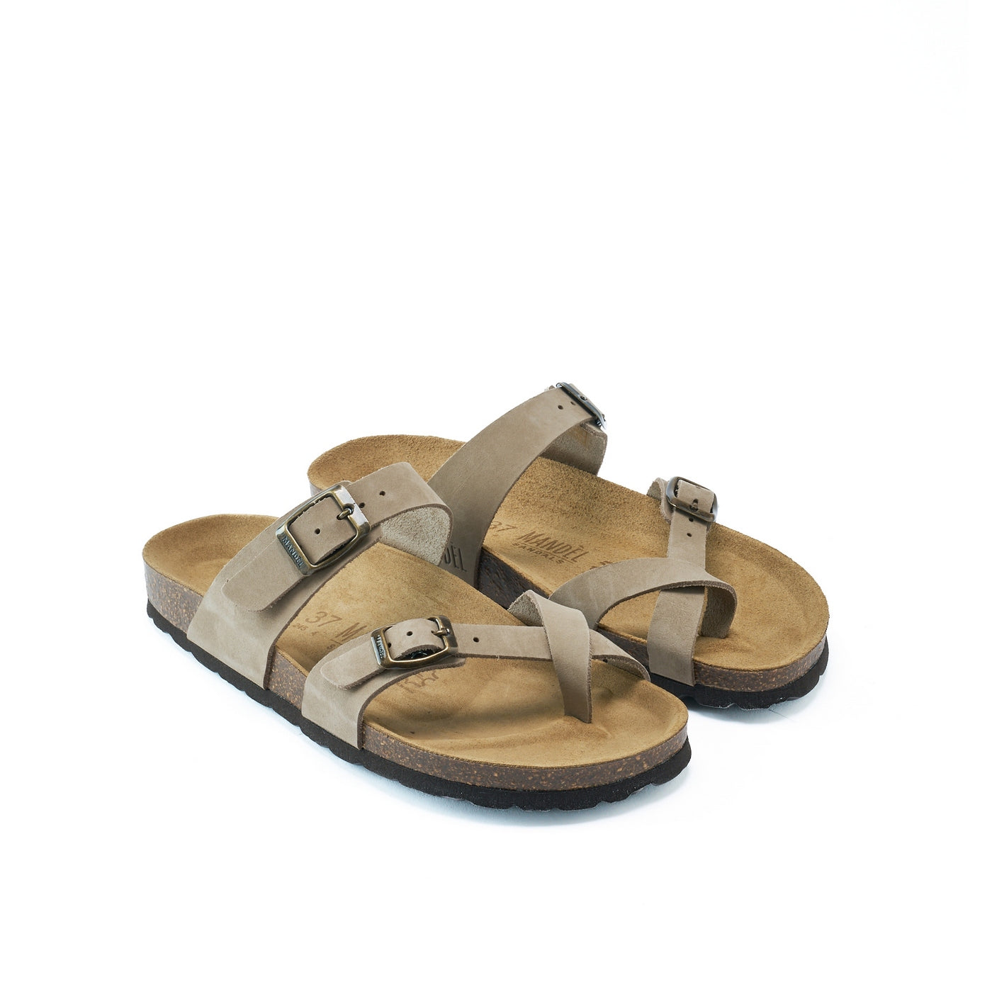 Daria Nubuck Taupe - Femme