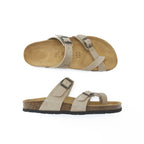 Daria Nubuck Taupe - Femme