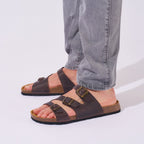 Sandales Paco - Dark Brown - Homme
