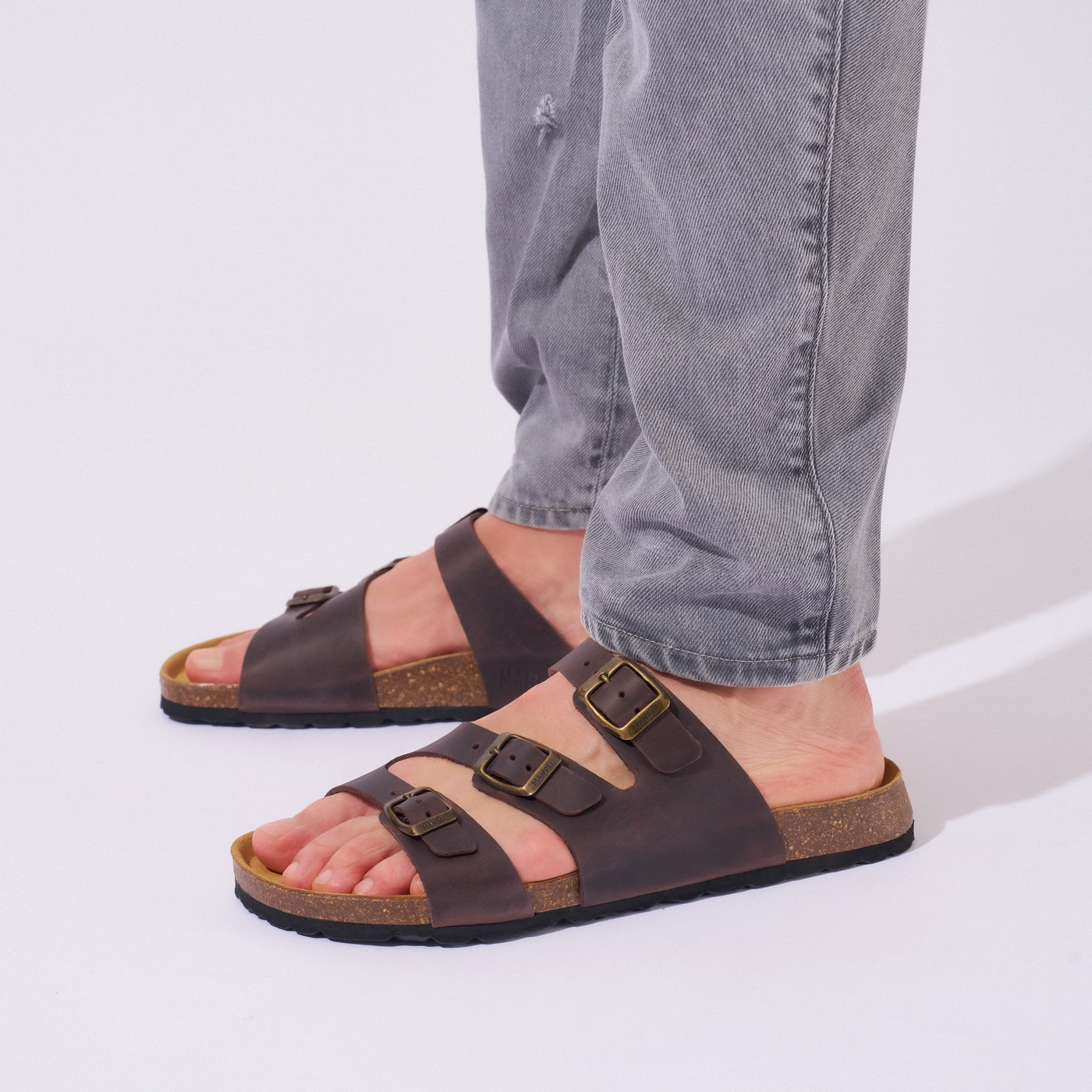 Sandales Paco - Dark Brown - Homme