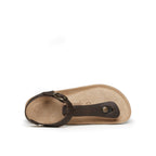 Tongs Leon - Dark Brown - Femme