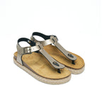 Tongs Leon - Bronze - Femme