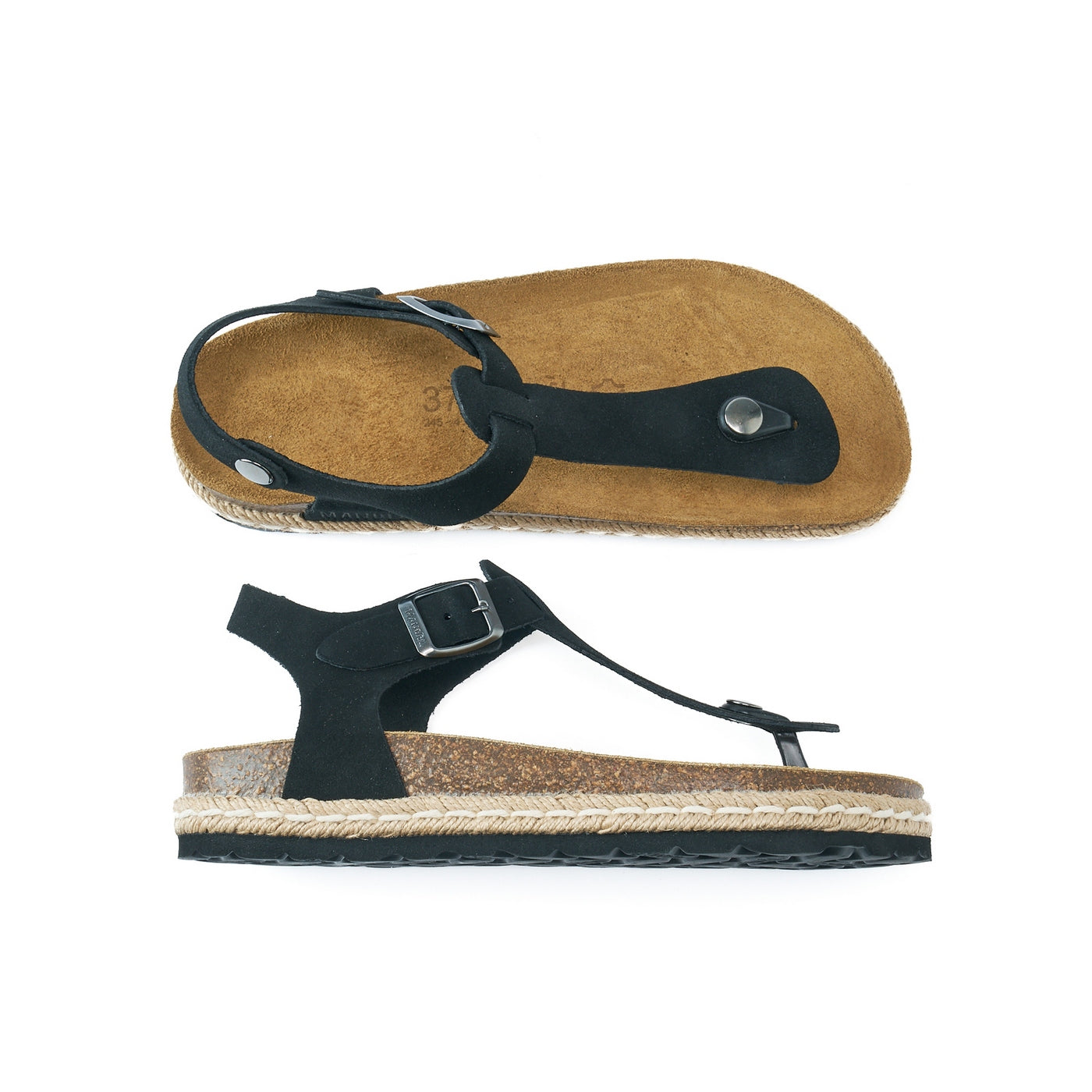 Tongs Leon - Black - Femme