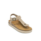 Tongs Leon - Taupe - Femme
