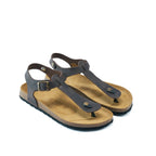 Tongs Leon - Dark Brown - Homme