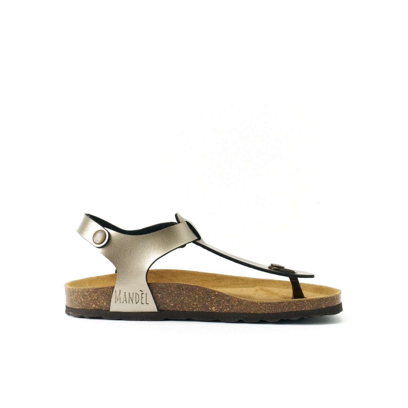 Tongs Leon - Bronze - Femme