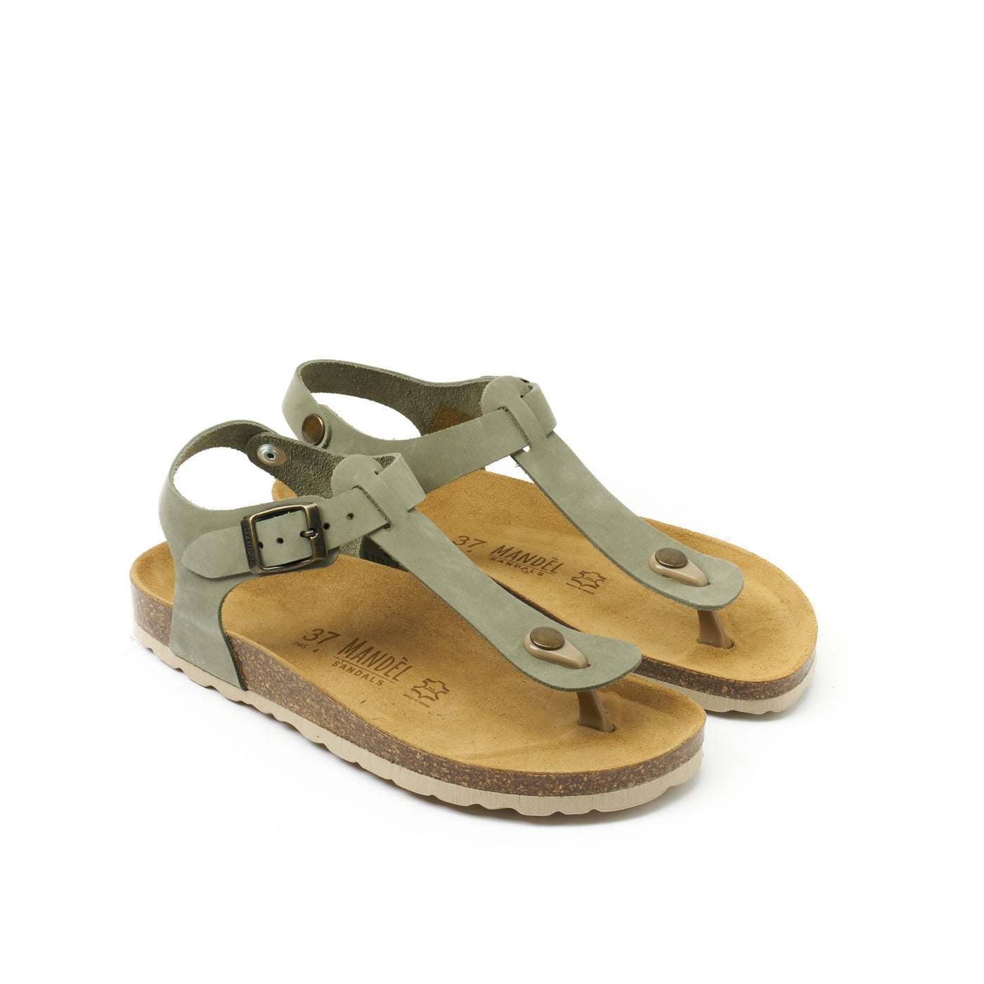 Tongs Leon - Green - Femme