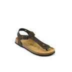 Tongs Leon - Dark Brown - Homme