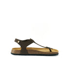 Tongs Leon - Dark Brown - Homme