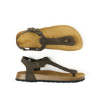 Tongs Leon - Dark Brown - Homme
