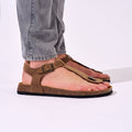 Tongs Leon - Brown - Homme
