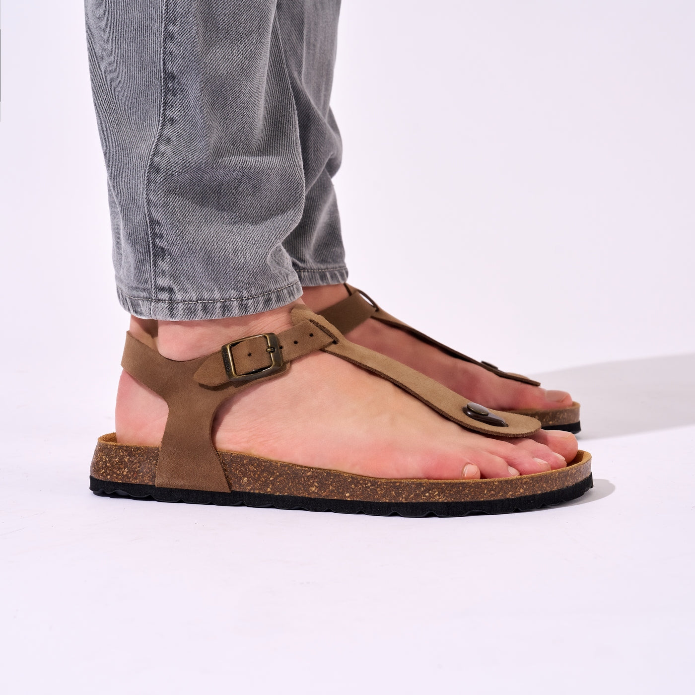Tongs Leon - Brown - Homme