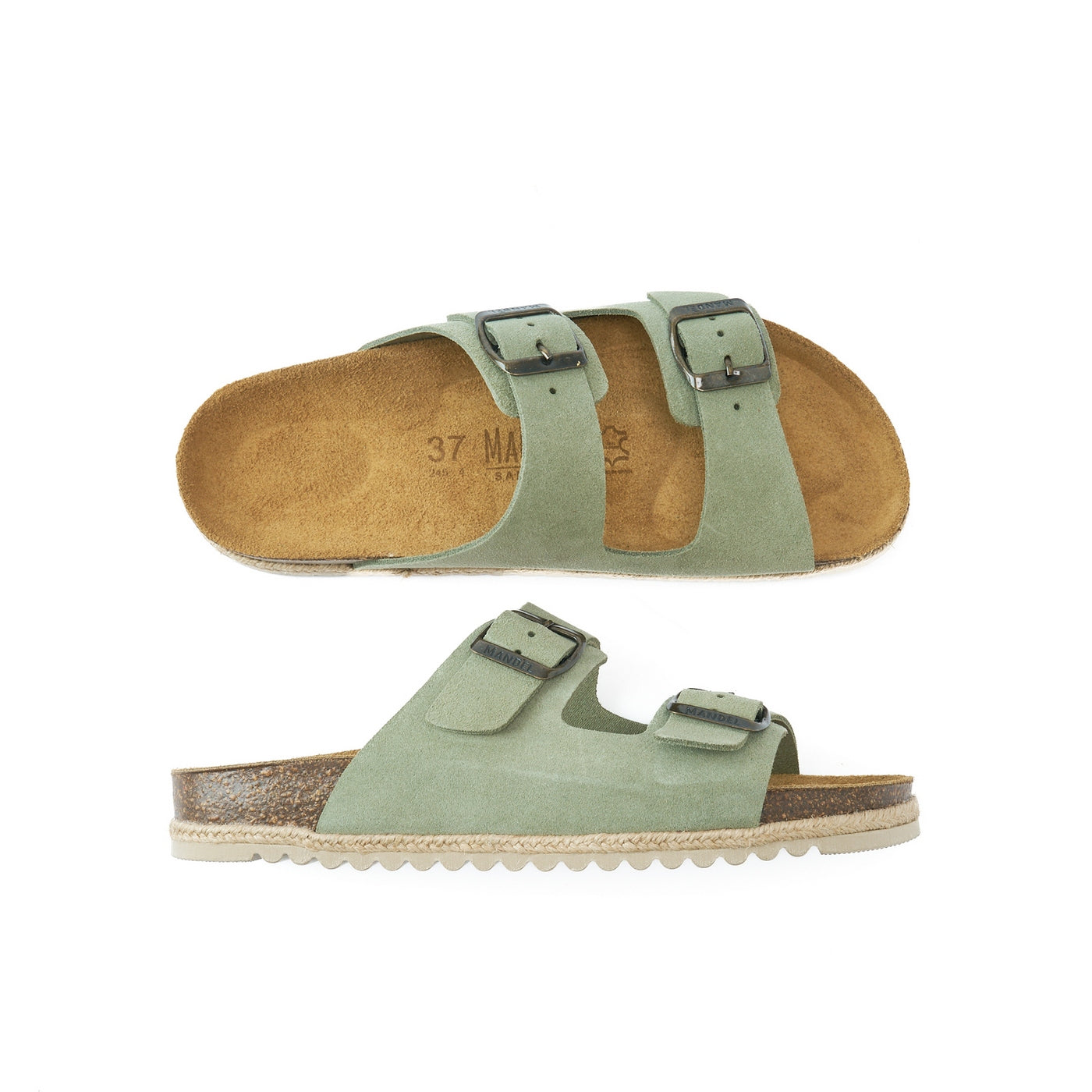 Sandales Alberto - Green - Femme