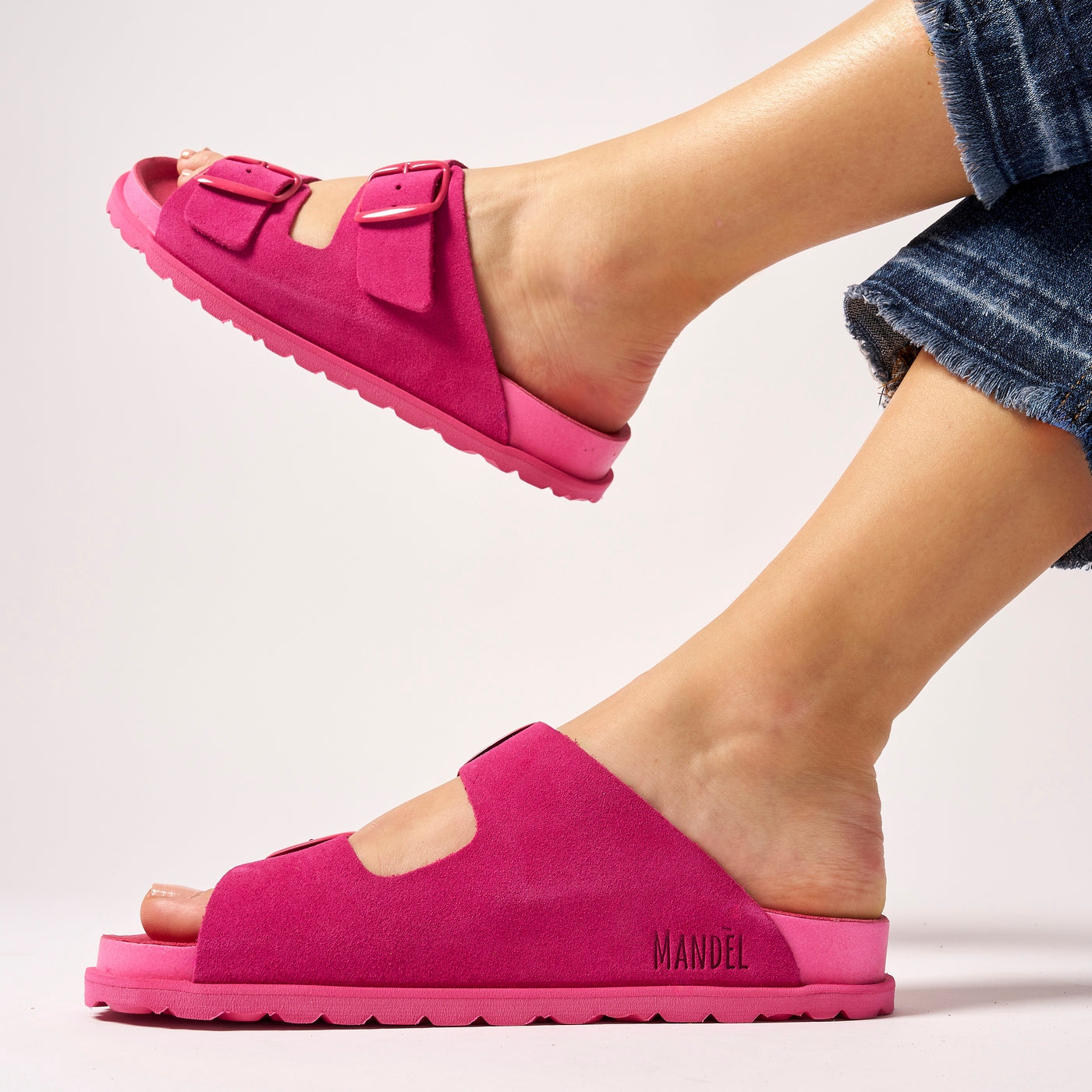 Sandales Ana - Fuchsia - Femme