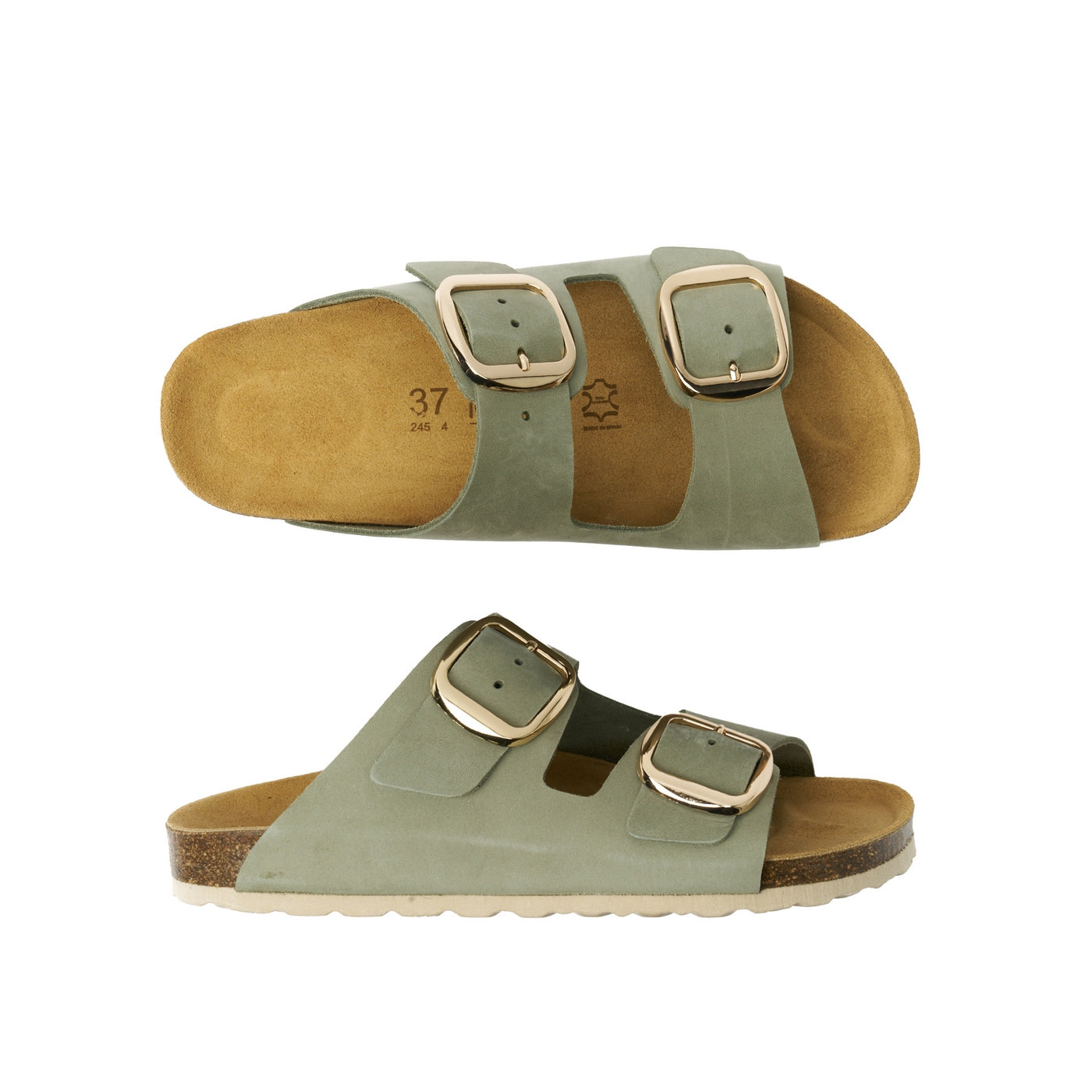 Sandales Alberto - Green - Femme