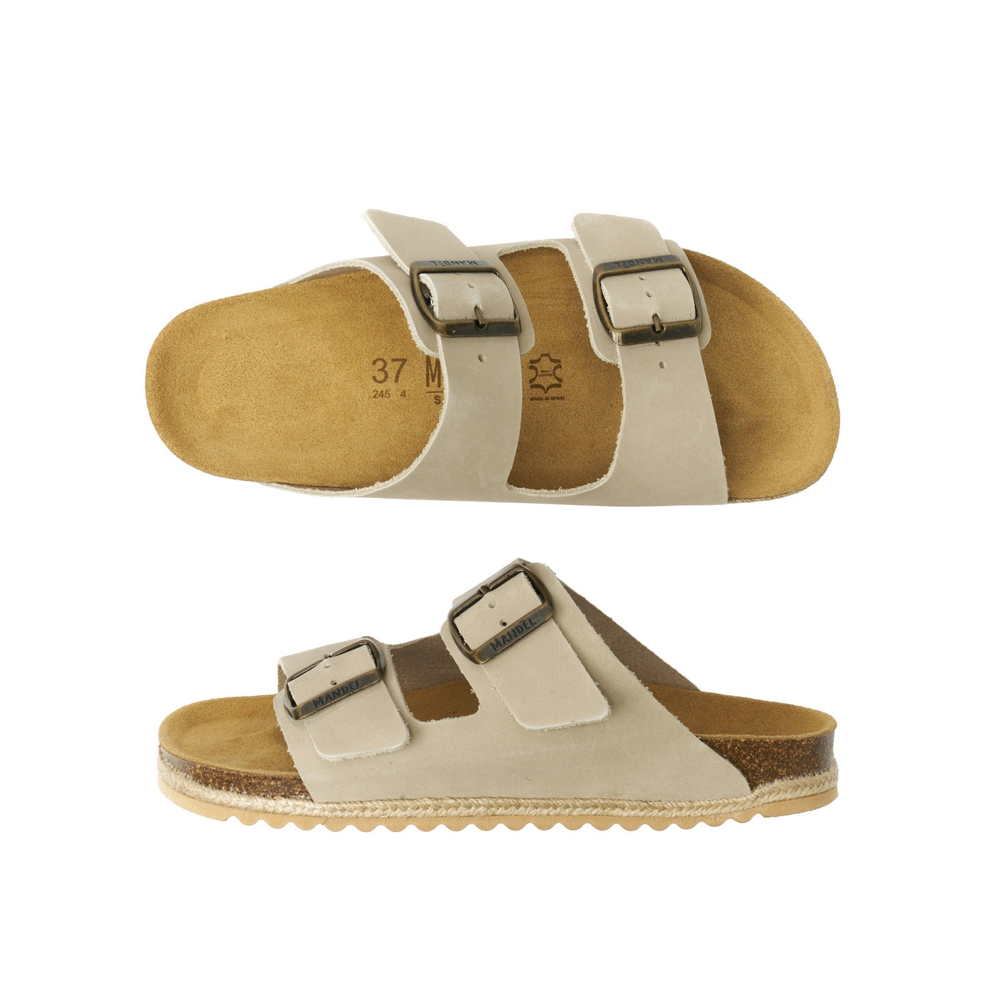 Sandales Alberto - Beige - Femme