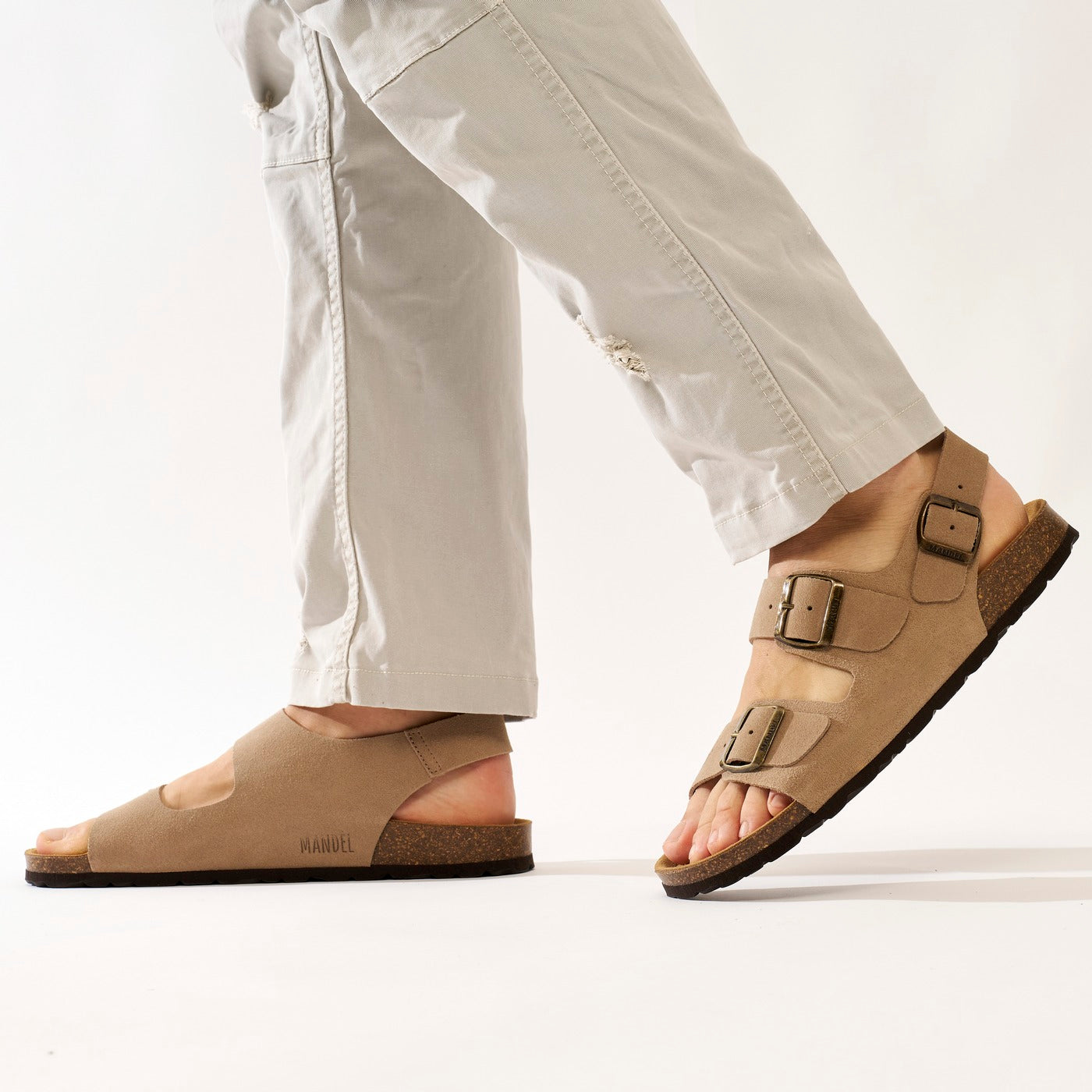 Sandales Carlos - Taupe - Homme