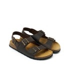 Sandales Carlos - Dark Brown - Homme