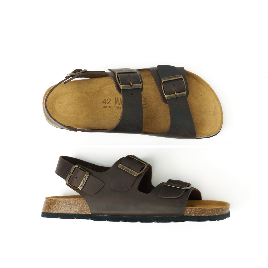 Sandales Carlos - Dark Brown - Homme