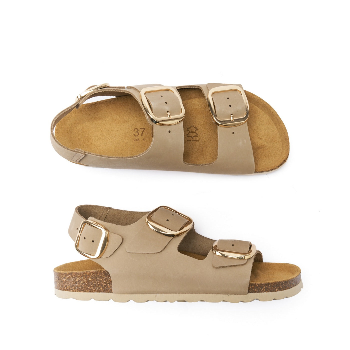 Sandales Carlos - Taupe - Femme
