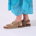 Sandales Carlos - Taupe - Femme