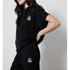 Notshy - Pull Cachemire Recyclé Capuche Prakasa - Onyx