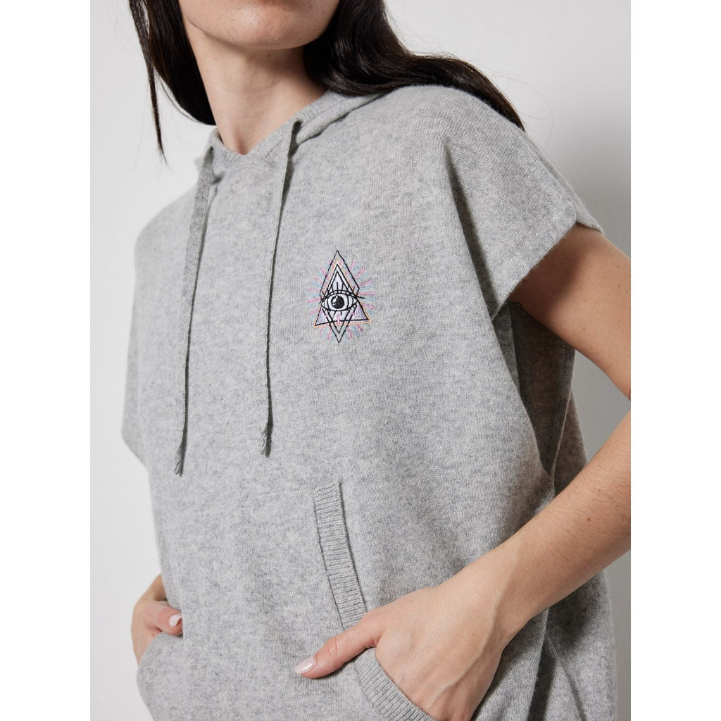 Notshy - Pull Cachemire Recyclé Capuche Prakasa - Pyrite