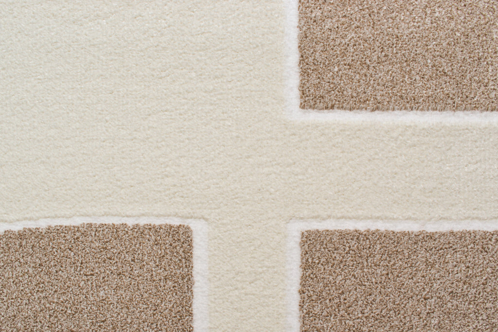 Memphis - Tapis D'Intérieur - Polypropylène - Beige