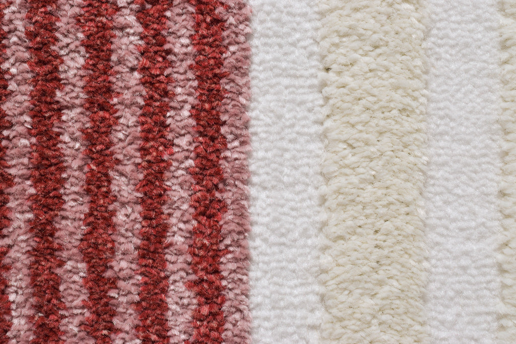 Memphis - Tapis D'Intérieur - Polypropylène - Rouge