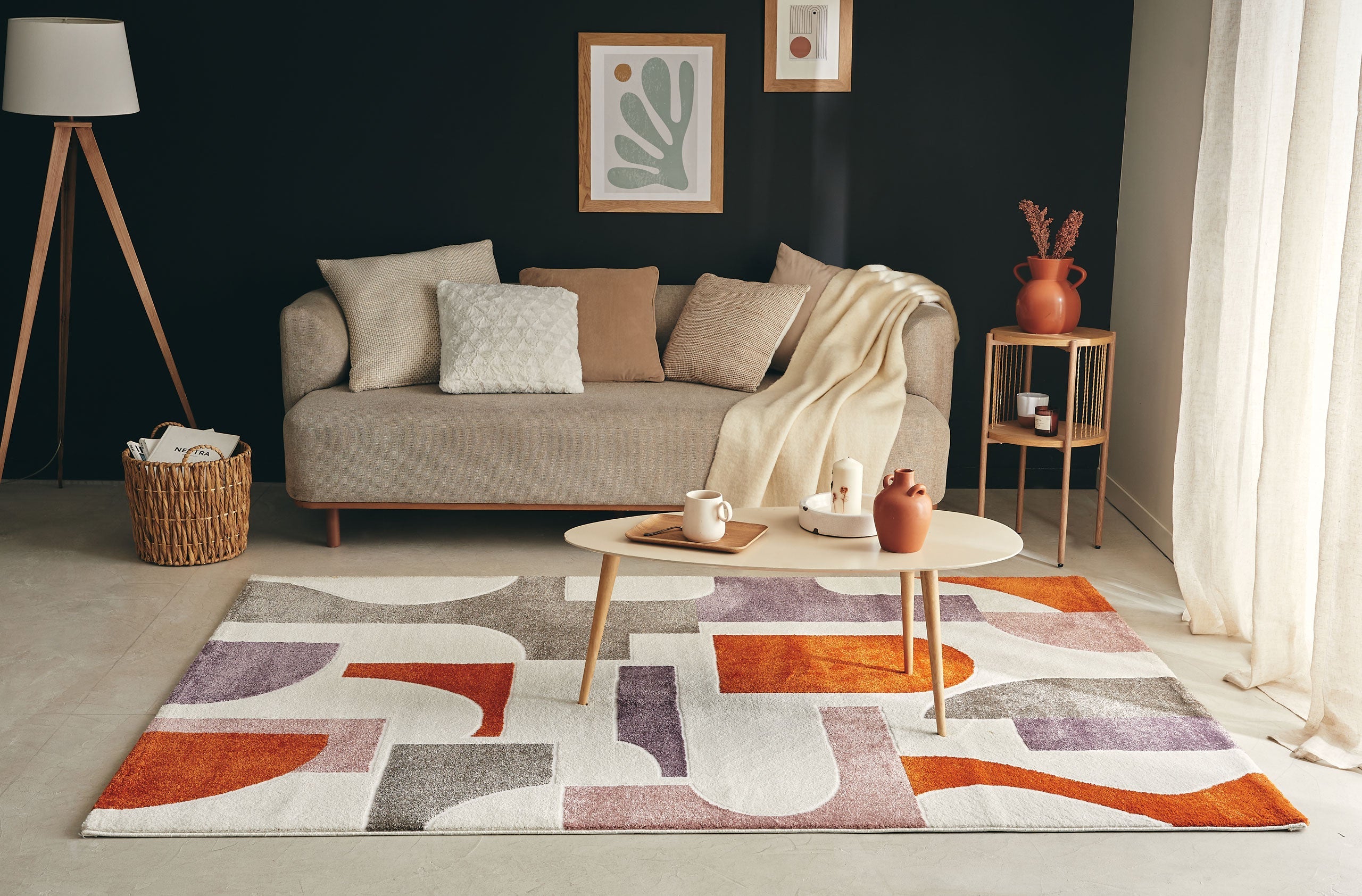 Memphis - Tapis D'Intérieur - Polypropylène - Multi