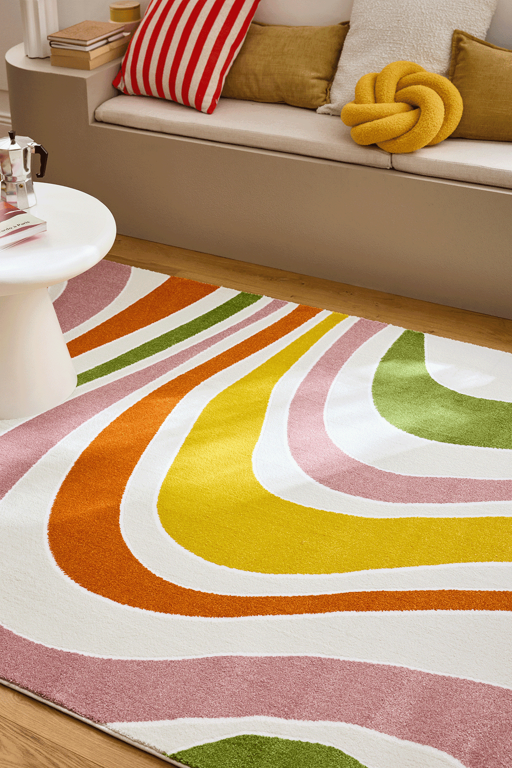 Tapis vague multicolore : MEM565MUL MEMPHIS