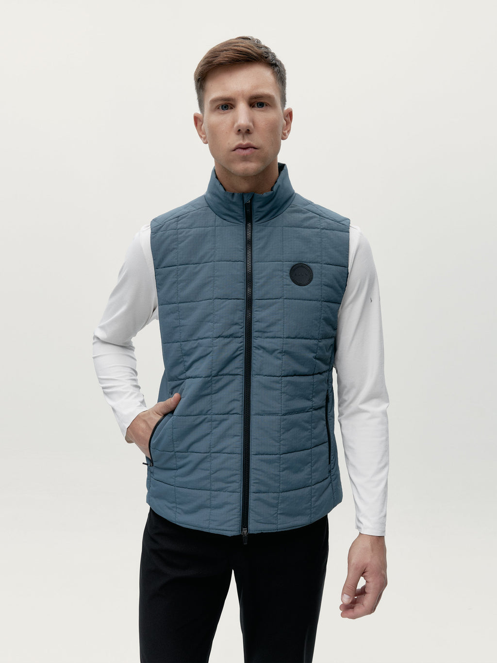 Gilet Merrit - Stormy Grey - Homme
