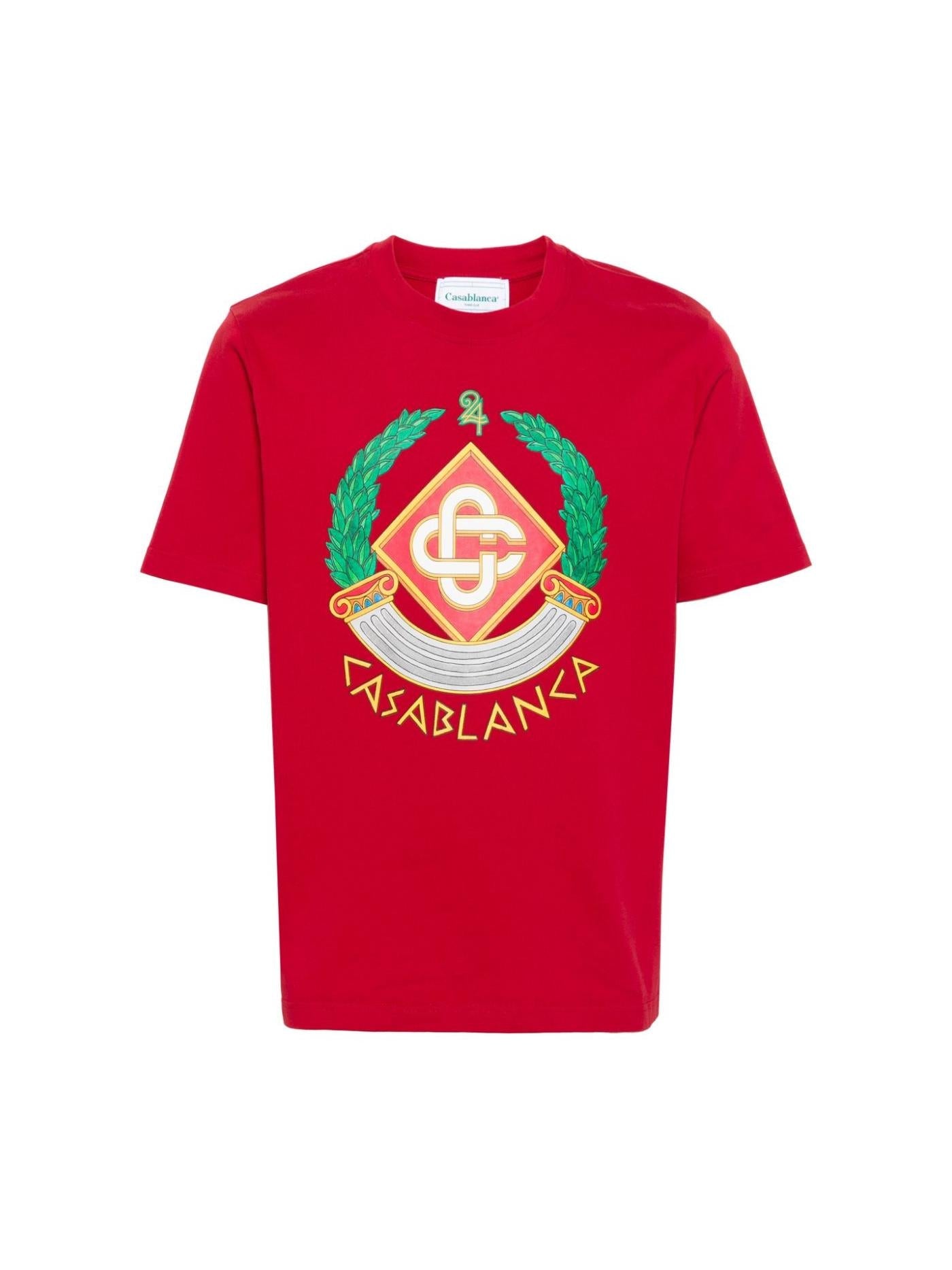 T-Shirt Casa Crest - Rouge