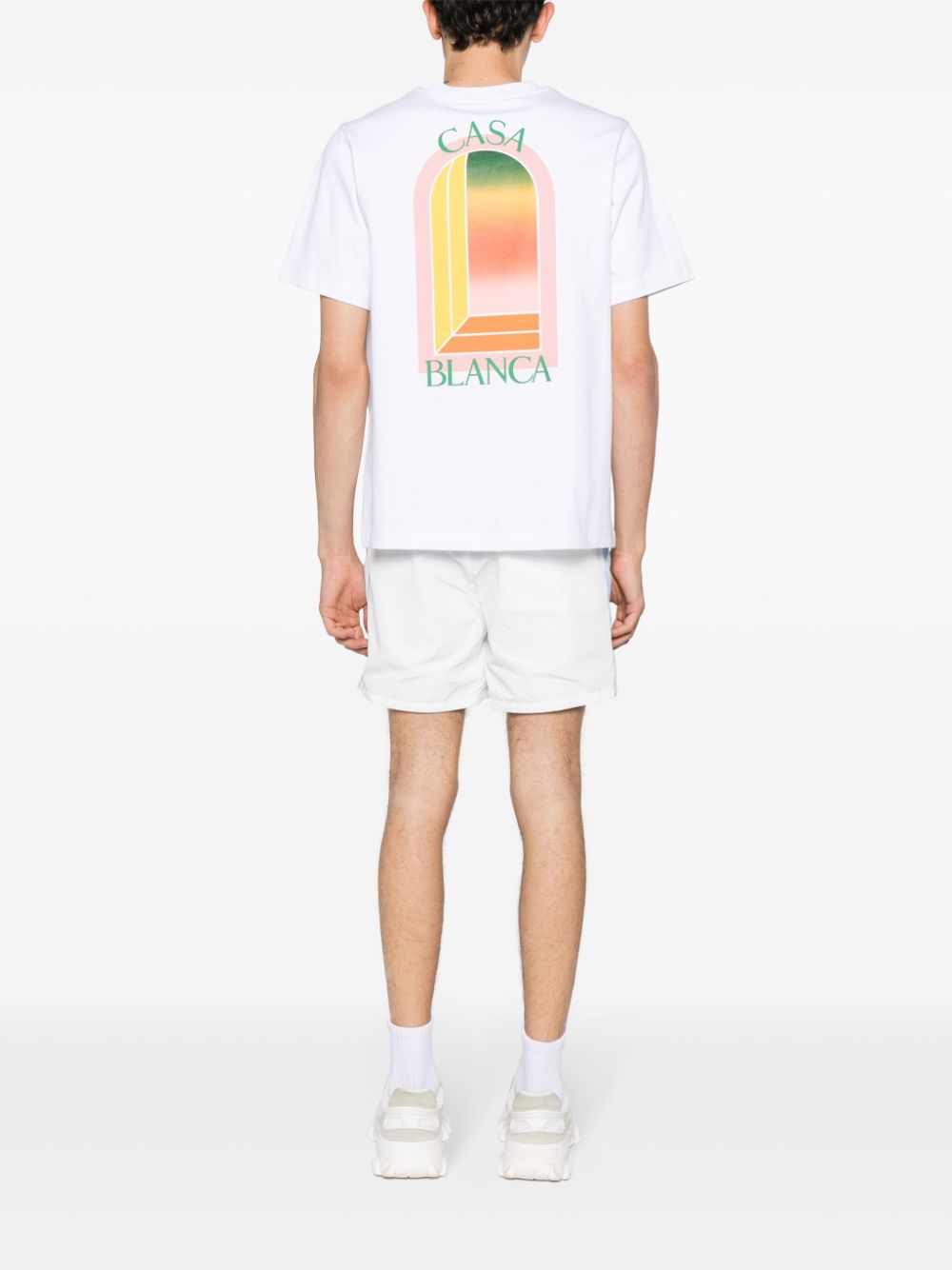 T-Shirt Gradient Larche - Blanc